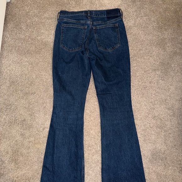 Abercrombie & Fitch Dark Blue Boot Cut Jeans - Picture 2 of 2